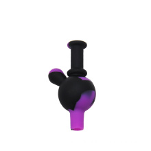 Hot selling silicone crab cap rigs oil rigs glass/silicone water pipe quartz banger nails smoking accessories